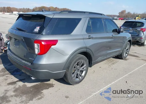 2021 Ford Explorer Xlt из США, поврежденный, VIN 1FMSK8DH6MGA93374